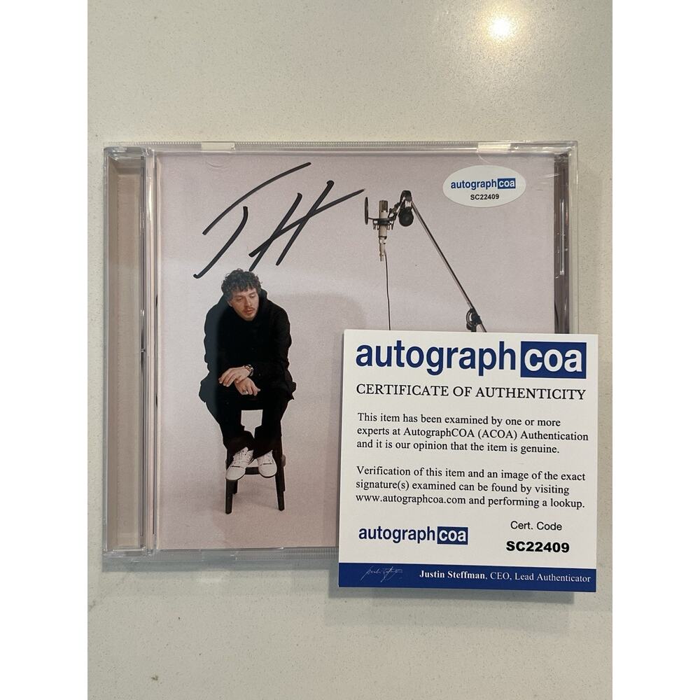 Jack Harlow SIGNED Come Home The Kids Miss You Autographed CD COA ACOA #5